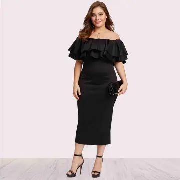 baju dinner plus size