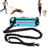 【YF】■  Hands Dog Leash for Walking Reflective with Waist Retractable Elastic Rope Products