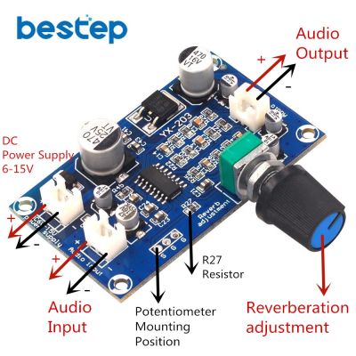 【YF】№◈۞  PT2399 Microphone Reverberation Board Effect Super M65831 Amplifier Preamp Reverb Supply