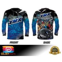 Full tmx เสื้อกีฬาแขนยาว ลาย 1 3d สําหรับปั่นจักรยาน ไซซ์ xxs-6xl