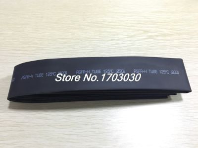 Black 30mm Dia. 2:1 Heat Shrink Tubing Tube Wire Wrap Cable Sleeve 1M 3.3Feet Cable Management