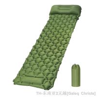 hyfvbu◘■  Camping Sleeping Inflatable Air Mattresses Outdoor Bed Cushion Hiking Trekking