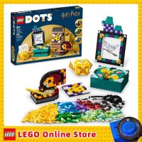 LEGO DOTS-Poudlard Desktop Kit 41811, DIY Harry Potter, Accessoires et Fournitures de Rentrée Sв, Patch Autocollant, Jouets Artisanaux