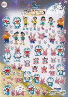 สติกเกอร์โฟม Doraemon สำรวจดินแดนจันทรา