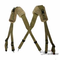 tomwang2012. Military WWII Us Army Soldier Standard M1936 Field Suspender WITH Shoulder Pads