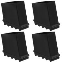 ♞ 4 Pcs Cane Accessories Ladder Covers Feet Extension Pads Rubber Chairs Foot Mats Household