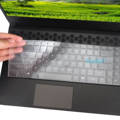Keyboard Cover for Dell G15 G16 Gaming G3 G5 G7 Pro  SE 15 16 17 Silicone Protector Skin Case 7620 5510 5511 5515 5520 5521 5525 Keyboard Accessories