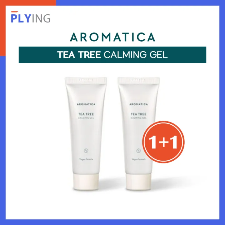 [AROMATICA] Tea Tree Calming Gel 50ml(1+1) Sensitive Skin Sebum Oil