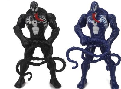16ซม.Marvel Spidermans Venom ตุ๊กตาขยับแขนขาได้ของเล่นเคลื่อนย้ายได้สำหรับชายตกแต่งสะสมของขวัญวันเกิดโมเดลสำหรับเด็ก