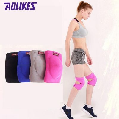 1 Pair Volleyball knee pads thicker sponge sports support kneepads for basketball dance joelheira rodilleras protector