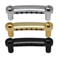 FLEOR Zinc Alloy กีต้าร์ LP Tailpiece Stop Bar Tailpiece สำหรับชิ้นส่วนกีต้าร์ LP มี3สีให้เลือก