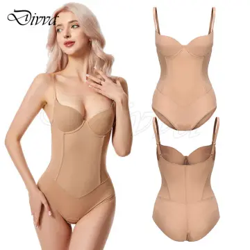 Corset Buckles Waist Slimming Women Jacquard Adjustable Lace Up Bustier  Shapewear For Party