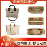 suitable for CHANEL¯ New canvas beach bag liner bag support storage liner finishing bag