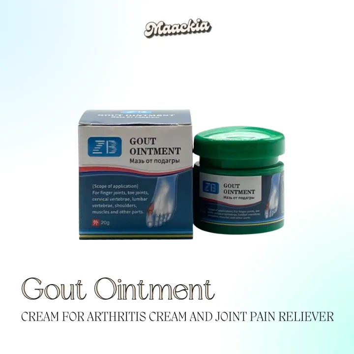 MAACKIA 100 Authentic Gout Ointment Cream for Arthritis Cream And