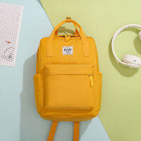 Casual Womens Backpack Waterproof Oxford Urban Backpack Parent-child Backbags Teenager Schoolbags Yellow School Backapcks Girls