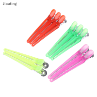 Jiauting 10pcs Salon กฎเฉพาะส่วนจับผมคลิปผมพลาสติกผม