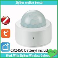 ZTTEBE เซนเซอร์อัจฉริยะ Tuya Smart Zigbee การเคลื่อนไหวของ PIR ร่างกายอินฟราเรด Tuya Zigbee ของใหม่ สัญญาณกันขโมย ZigBee ขนาดเล็ก ชีวิตอัจฉริยะในบ้าน