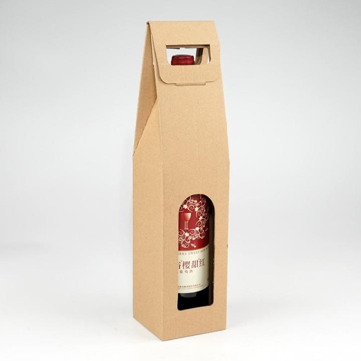 กระดาษคราฟท์ถุงไวน์ร้อนปั๊มโลโก้แพคเกจโอลิเวอร์น้ำมันแชมเปญขวดผู้ถือของขวัญ50pcs-lotจัดส่งฟรี-zptcm3861