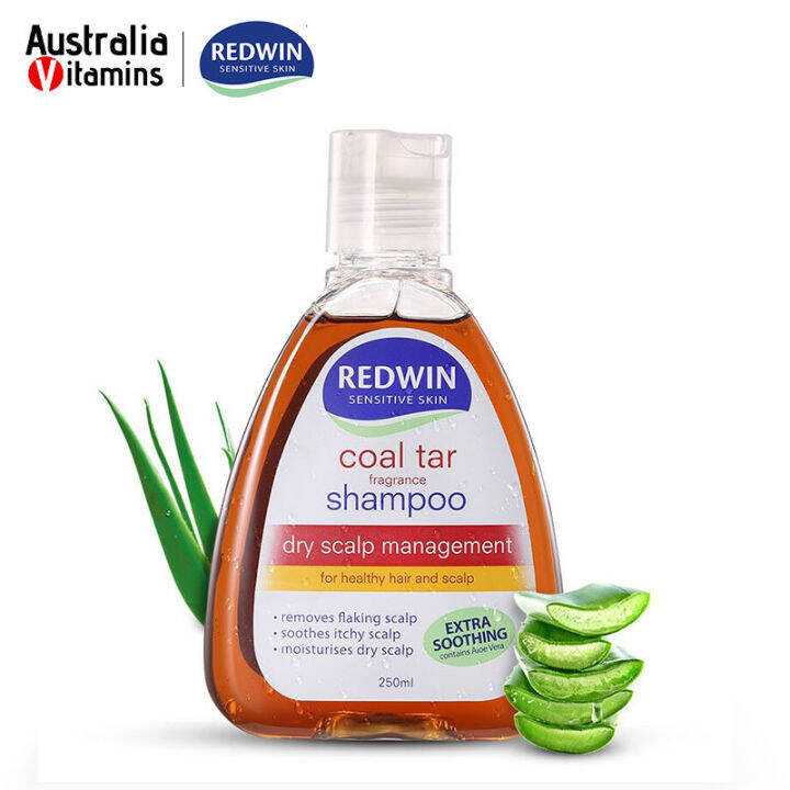 Australia Redwin Coal Tar Tea Tree Shampoo Dry Itchy Scalp Dandruff