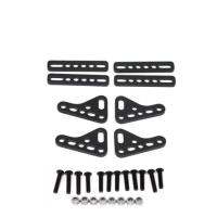 For SCX10 TRX4 TRX6 1/8 1/10 Remote Control Climbing Car Metal Double Shock Absorbers Bracket Damper Mount Stand