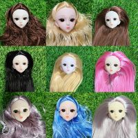 3 Styles Body 30cm Fashion Beautiful Girls Doll 3D Eyes Princess Dolls Plastic DIY Dolls for Girls Kids