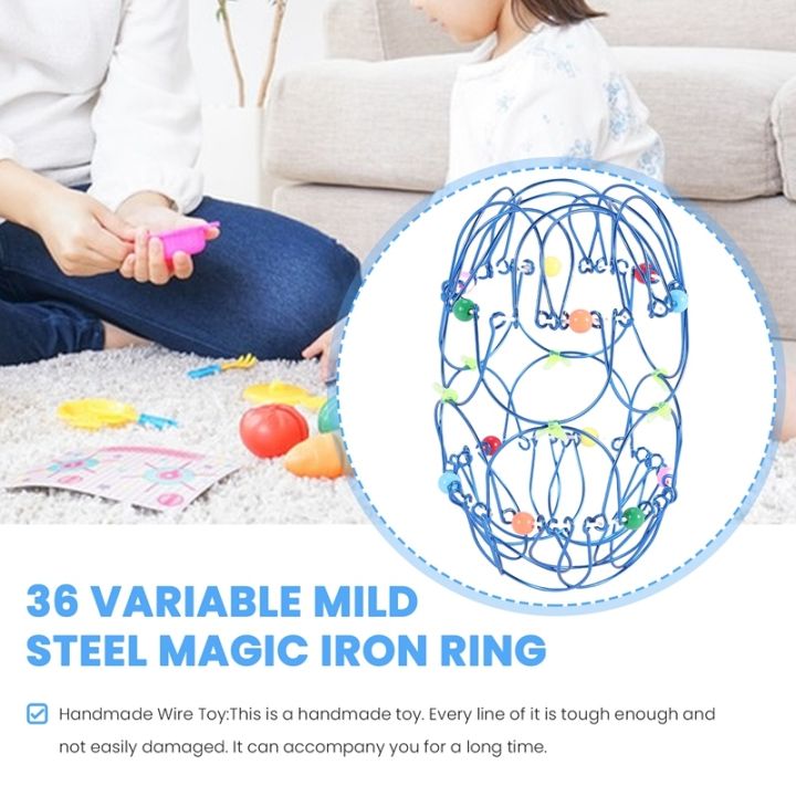 cw-7pcs-mandala-basket-loops-wire-fidget-soft-magical-adults-kids