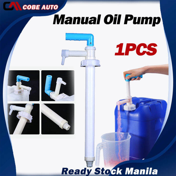 Manual Oil Transfer Pump - 5L/min Portable Siphon For Fuel And Fluids