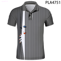 【high quality】  New 3d Printed Fashion Ropa Men Shirts Striped Plaid Vertigo Summer Short Sleeve Casual Ropa De Hombre Harajuku Streetwear Tops