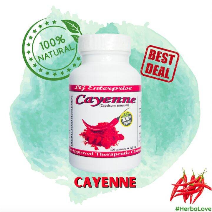 Cayenne Capsules LG ENTERPRISEHpI Lazada PH