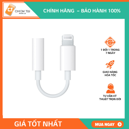 Adapter Lightning to audio  Apple (Linh kiện) 