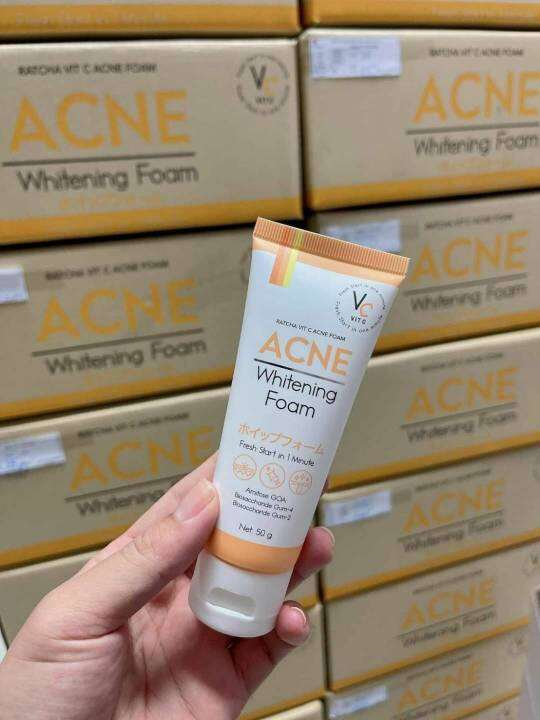 vit-c-acne-foam-โฟม-วิตซี-ขนาด-50-กรัม