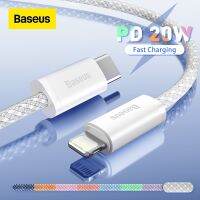 Baseus เครื่องชาร์จ USB PD Type C สายสำหรับ iPhone 13 12 Pro Xs Max,เครื่องชาร์จเร็ว MacBook iPad Type-C สายรับส่งข้อมูล