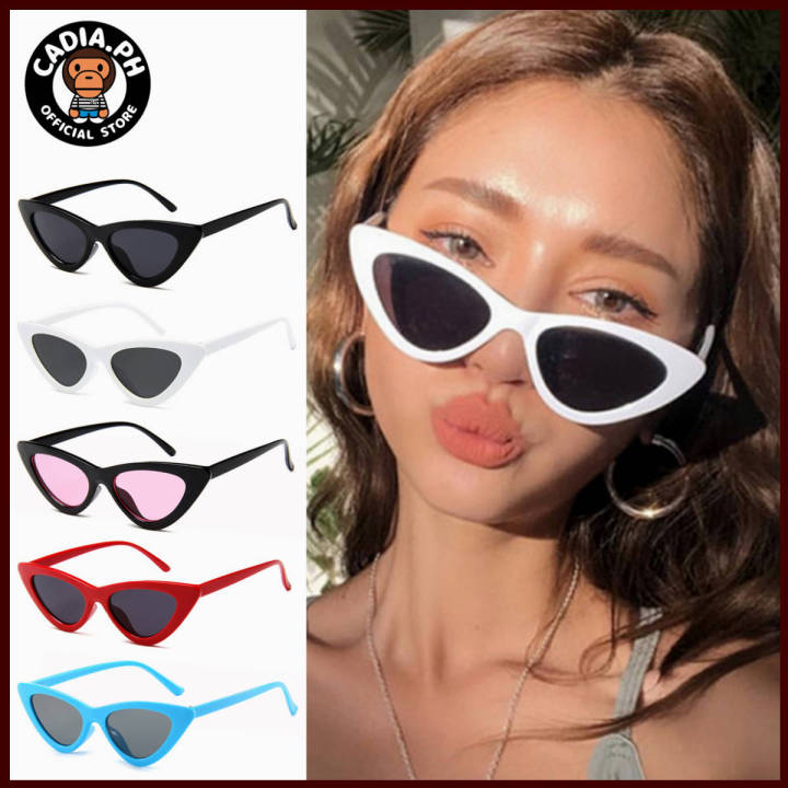 🔥Cadia👍 Fashion PC Hiphop Cat Eye Sunglasses Wiper Shades Aesthetic for ...