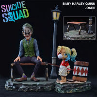 Model โมเดล Figure ฟิกเกอร์ จากหนังเรื่อง Suicide Squad ทีมพลีชีพ มหาวายร้าย Joker โจ๊กเกอร์ + Baby Harley Quinn เบบี้ ฮาร์ลีย์ ควินน์ Ver Anime อนิเมะ การ์ตูน มังงะ คอลเลกชัน ของขวัญ Gift จากการ์ตูนดังญี่ปุ่น New Collection Doll ตุ๊กตา manga