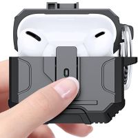 Catapult Switch  Case For Airpods pro Luxury TPU PC Protective Cover For Apple AirPods Pro Case Earphone Accessories With Hooks Headphones Accessories