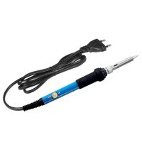 60W Soldering Iron Electric Adjustable Temperature Welding Soldering Iron Pen + 5 Replacement Soldering Tips Set