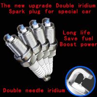 4pcs LFR5AIX-11 4469 Iridium IX Spark Plug fit for Hyundai Infiniti Kia Mariner Mercury Nissan Scion Suzuki Toyota Yamaha Spark Plugs Wires