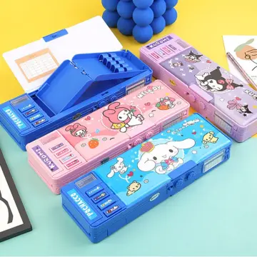 Cute Pencil Case Mechanical Deformation Combination Lock