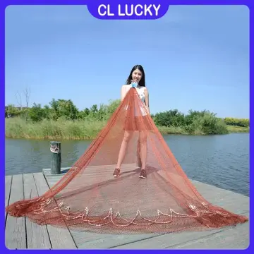 Net Casting Hand-throwing Net Strong Strengthened Fishing Net One Piece  Durable Folding Fishing Folding Mesh Dip Nets Folding - AliExpress