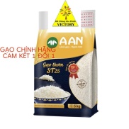 Combo 6 túi ST25 - Gạo ngon nhất thế giới - Gạo dẻo, thơm A An túi 5kg