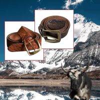 Rare  high-altitude yak leather belt. sturdy and durable. Will not break off Belts