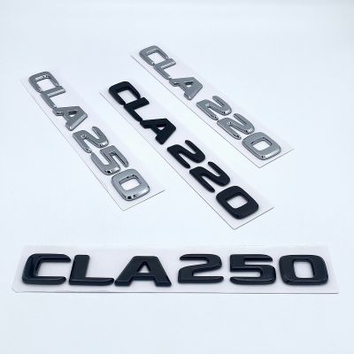 3D Letters CLA180 CLA200 CLA220 CLA250 CLA260 4Matic ABS Emblem for Mercedes Benz C118 W117 Car Fender Trunk Rear Logo Sticker