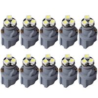 10pcs T6.5 V2 12mm Diameter Led Bulbs Car Dashboard Warning Indicator Light Instrument Cluster Lamp White Yellow Blue Green Red