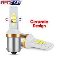 20212pcs Ceramic LED 1156 BA15S P21W LED Bulb BAU15S PY21W 1157 BAY15D P215W Led R5W R10W Car Turn Signal Light Day Red White Amber