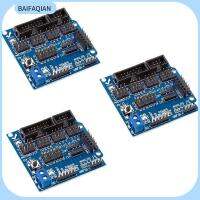 BAIFAQIAN 3pcs V5.0 บอร์ดขยายเซ็นเซอร์ Uno R3 โล่เซ็นเซอร์ Arduino บล็อกอาคารอิเล็กทรอนิกส์ บล็อกเซ็นเซอร์ Arduino สำหรับเด็ก