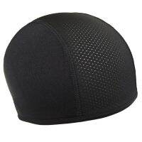 Quick Dry Anti-sweat Breathable Cycling Caps Outdoor Sports Wind-proof Motorcycle Bike Bicycle Helmet Lining Sports Hat Black