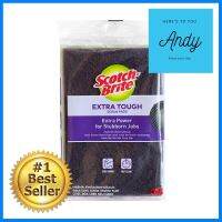 แผ่นใยขัดขจัดคราบไหม้ SCOTCH-BRITE EXTRA TOUGH 4x6 นิ้วSCOURER SPONGE FOR BURNT STAIN REMOVAL SCOTCH-BRITE EXTRA TOUGH 4X6IN **มีบริการชำระเงินปลายทาง**