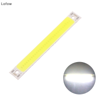 LF Wholesale✨Flash Sale ✨ 3V-4V DC 60mm 8mm LED cob Strip 1W 3W อบอุ่นขาวน้ำเงินแดงแหล่งกำเนิดแสงสำหรับ DIY โคมไฟทำงานจักรยาน