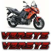 Motorcycle Stickers For Kawasaki VERSYS 300 400 650 1000 X300 Tank Pad Adventure Side Panel Protector Fairing Decal Emblem Logo