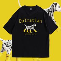 dogtshirt   เสื้อ Dalmatian ผ้าCotton 100%  มีสองสี ทั้งทรงปกติและ OVERSIZE